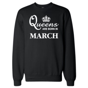 Alternative view of Queens are born in March