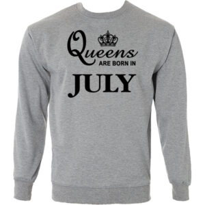Alternative view of Queens are born in July