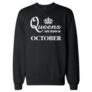Alternative view of Queens are born in October