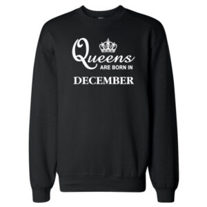 Alternative view of Queens are born in December