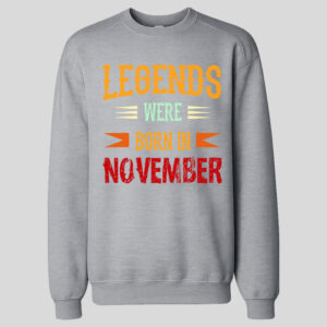 Alternative view of Legends...November